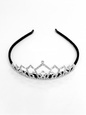 Rhinestone Tiara Hair Band 